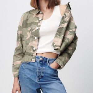 Zara camouflage jacket